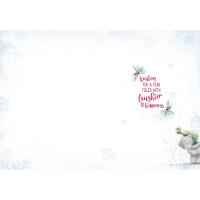 Happy New Year Me to You Bear Christmas Card Extra Image 1 Preview